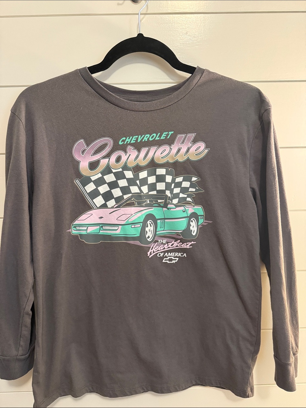 Girls graphic long sleeve t-shirt